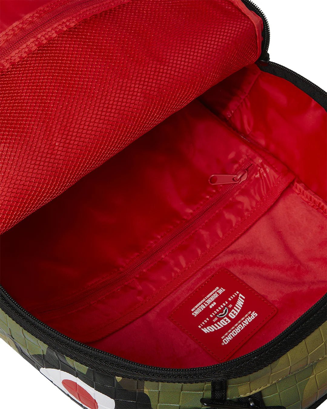 ZAINO WOODLAND CAMO CHECK BACKPACK SPRAYGROUND - Angel Luxury