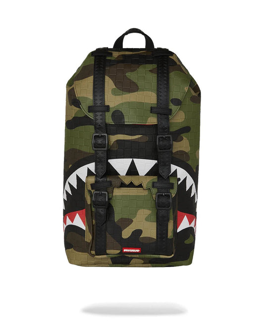 ZAINO WOODLAND CAMO CHECK HILLS BACKPACK SPRAYGROUND - Angel Luxury